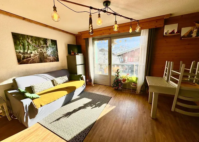 Appartement Vue Montblanc 5Mn Piste1