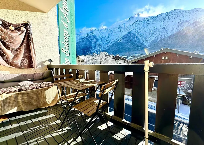Appartement Vue Montblanc 5Mn Piste1